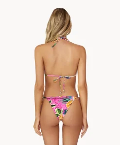 Bahama Beach Embroidered Tie Bottoms (FINAL SALE)*PQ Swim Outlet