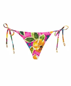 Bahama Beach Embroidered Tie Bottoms (FINAL SALE)*PQ Swim Outlet