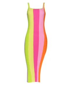 Clementine Piper Slit Dress*PQ Swim Shop
