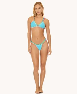 Ferrarini by Pacific Blue Crochet Top*PQ Swim Cheap