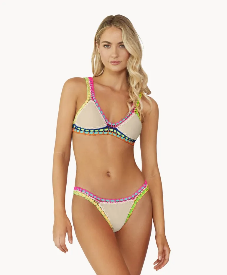 Ferrarini by Crochet Bottom*PQ Swim Cheap