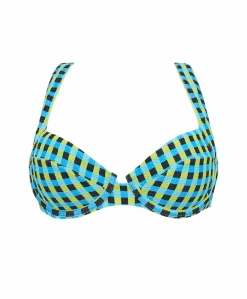 Gingham Drift Perla Halter (FINAL SALE)*PQ Swim Best