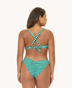 Gingham Drift Perla Halter (FINAL SALE)*PQ Swim Best