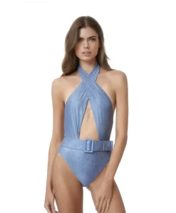 Indie Sky Belted Alex One Piece*PQ Swim Best Sale