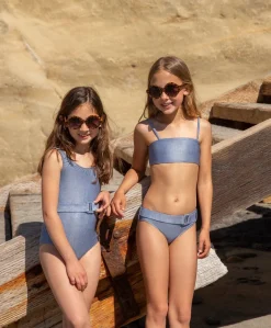 Kids Indie Sky Belted One Piece (FINAL SALE)*PQ Swim Flash Sale