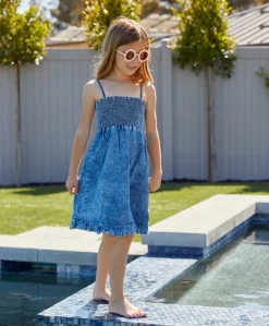 Kids Indie Sky Fiola Dress (FINAL SALE)*PQ Swim Sale