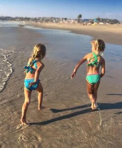 Kids Ireland Sporty Rainbow Embroidered Bikini*PQ Swim Best