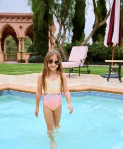 Kids Sunset Skies Cammy Loop One Piece*PQ Swim Cheap