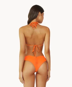 Mango Tango Basic Ruched Bottoms*PQ Swim Best Sale