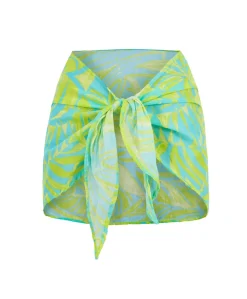 Neon Palms Mini Sarong (FINAL SALE)*PQ Swim Sale