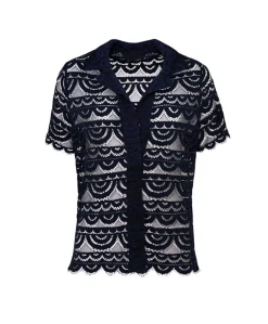 Lace Button Top*PQ Swim Online