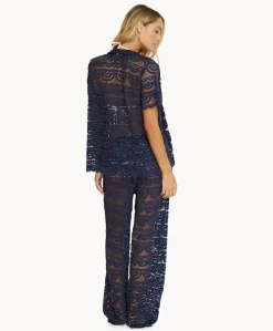 Lace Button Top*PQ Swim Online