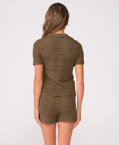 Lee Crochet Top*PQ Swim Clearance