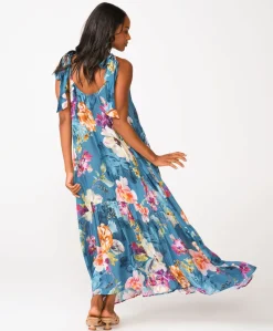 Spiritual Bloom Leilani Long Dress*PQ Swim Online