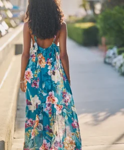 Spiritual Bloom Leilani Long Dress*PQ Swim Online