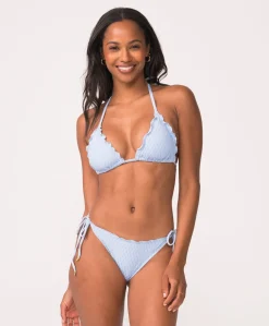 Lettuce Edge Tie Bottoms*PQ Swim Cheap