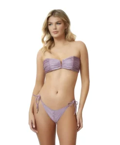Violet Sands Ruched Bandeau (FINAL SALE)*PQ Swim Shop