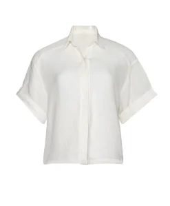 Water Lily Linen Top*PQ Swim Hot